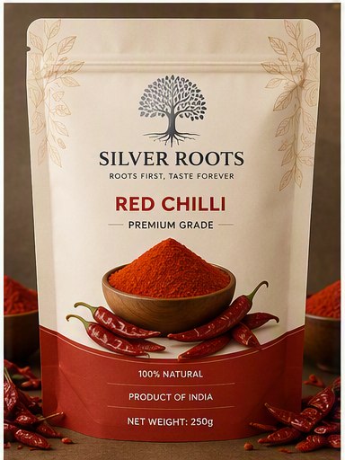 Silver Roots Red Chilli