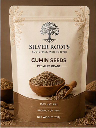 Silver Roots Cumin Seeds